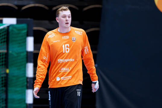 Drott Halmstads målvakt Emil Arthursson