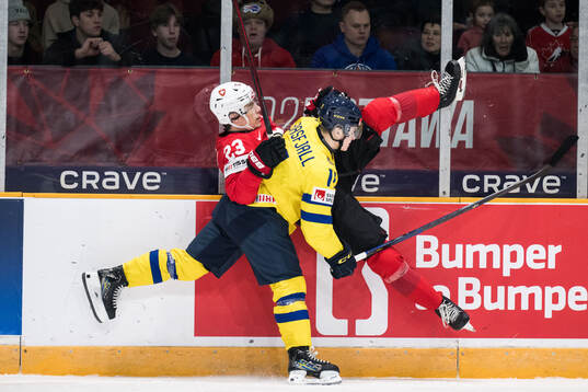 Leon Muggli of Switzerland and Zeb Forsfjäll of Sweden