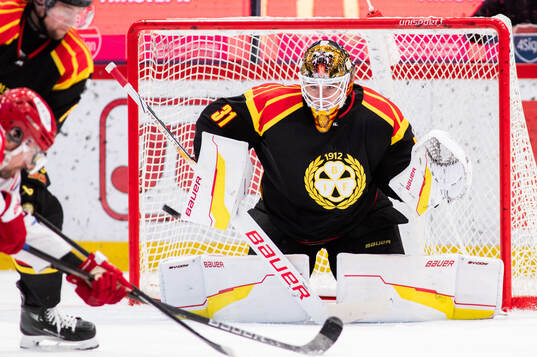 Brynäs målvakt Erik Källgren