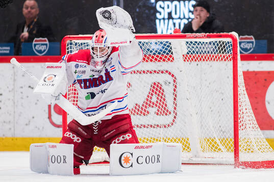 Timrås målvakt Tim Juel