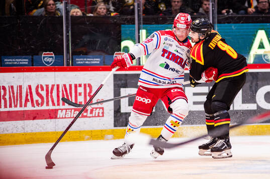 Timrås Simon Forsmark och Brynäs Bobby Trivigno