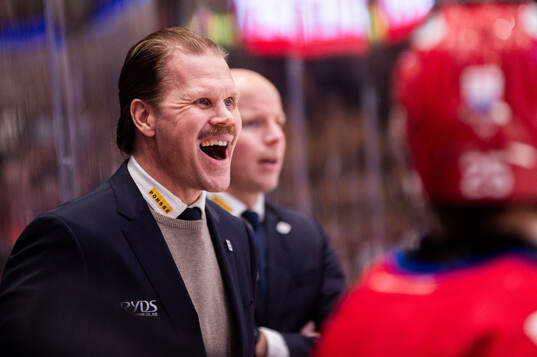 Timrås tränare Olli Jokinen