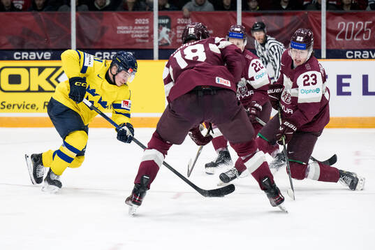 Zeb Forsfjäll of Sweden and Antons Macijevskis of Latvia