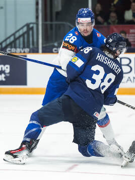 Tomas Kralovic of Slovakia and Jesse Kiiskinen of Finland