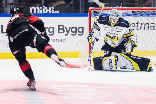 HV71s målvakt Hugo Alnefelt