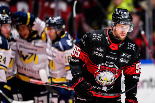 Malmö Redhawks Carl Persson deppar