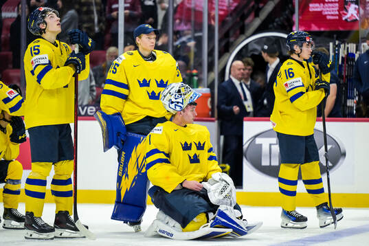 David Edstrom, goaltender Melker Thelin, goaltender Marcus