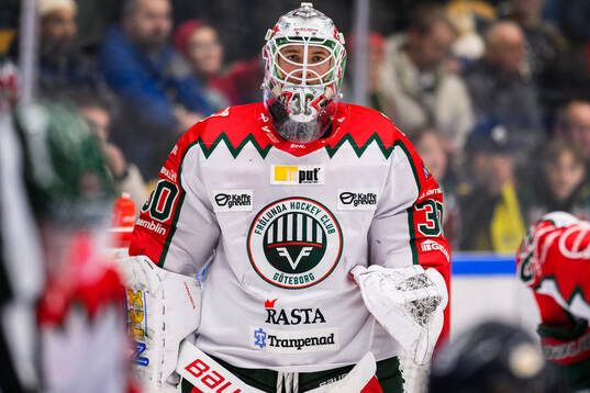 Frölundas målvakt Tobias Normann