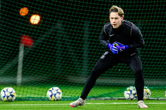 Målvakt Albin Andersson