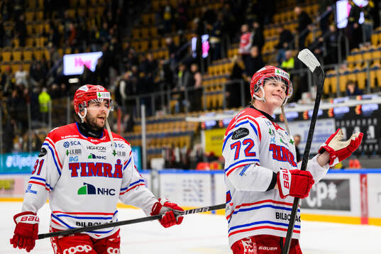 Timrås Magnus Pääjärvi och Timrås Erik Walli