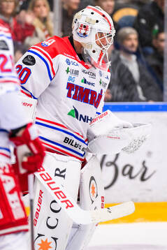Timrås målvakt Jacob Johansson