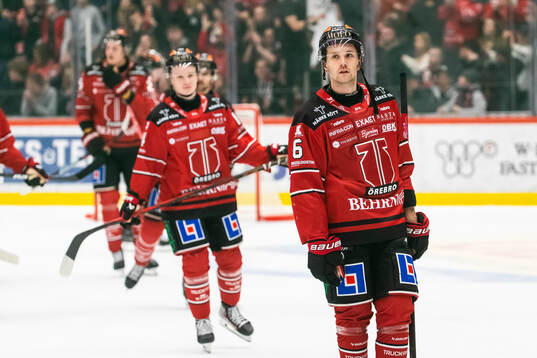 Örebros Filip Berglund deppar