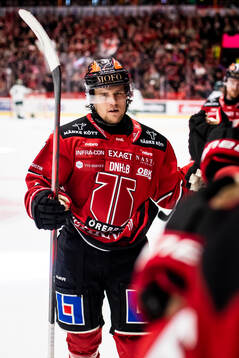 Örebros William Wikman jublar vid 1-1