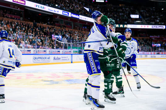 Leksands Anton Johansson och Färjestads Marcus Westfält