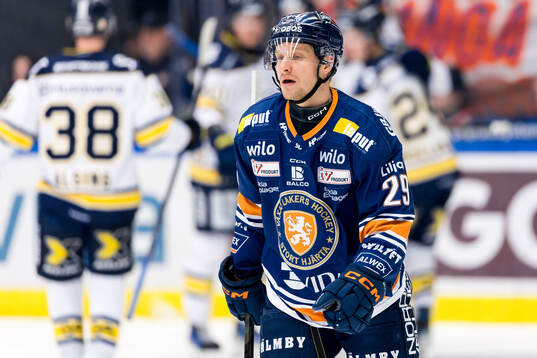 Växjös Sebastian Strandberg deppar