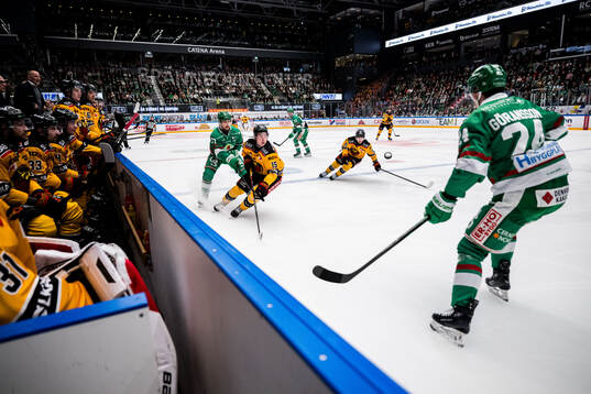 Rögles Jesper Pettersson och Luleås David Granberg och