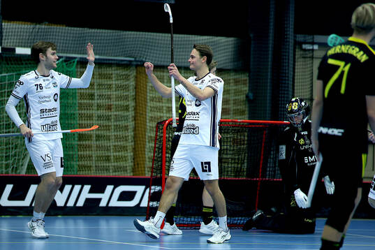 Warbergs Joel Birgersson jublar