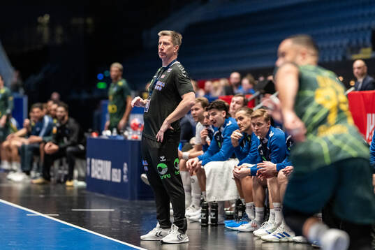 Head coach Jonas Wille of Norway