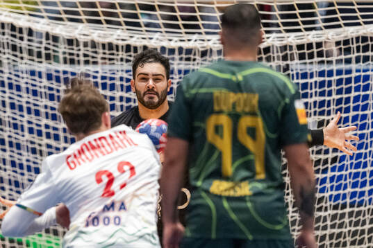 Goalkeeper Rangel da Rosa of Brazil