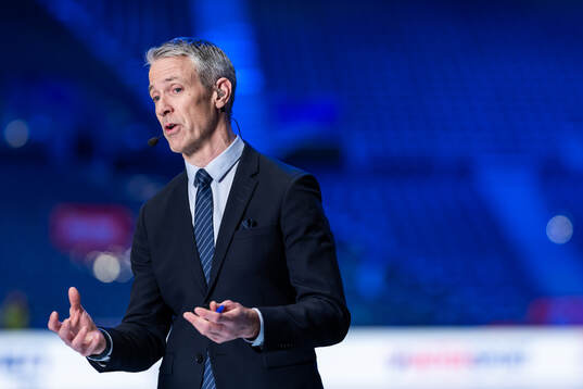 TV-expert Martin Frändesjö of Swedish broadcaster Viaplay