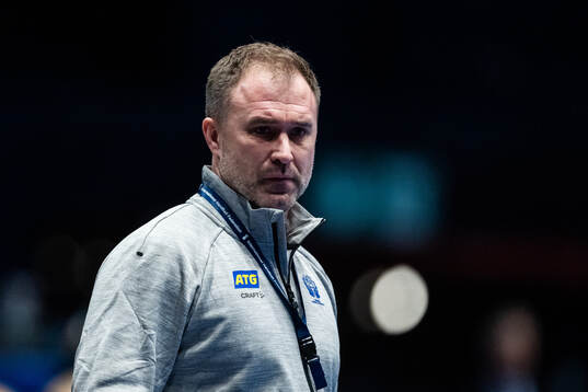 Head coach Michael Apelgren of Sweden