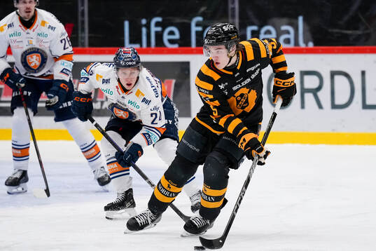 Växjös Karl Henriksson och Skellefteås Axel Sandin