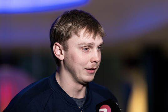 Edwin Aspenbäck of the Swedish men's national handball