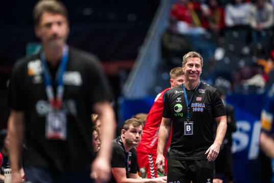 Head coach Jonas Wille of Norway