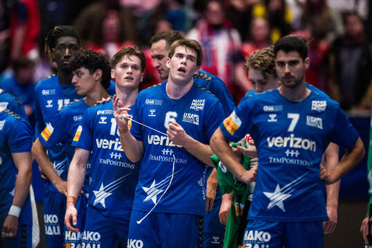 Jonas Strömberg of USA looks dejected