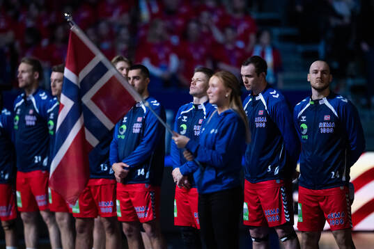 Sebastian Barthold, Sander Sagosen and Christian O'Sullivan