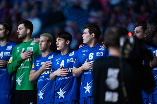 Goalkeeper Pal Merkovszky, Sean Corning, Benjamin Glenn
