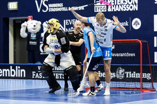 Warbergs målvakt Nicholay Halvorsen, Andreas Grönli och