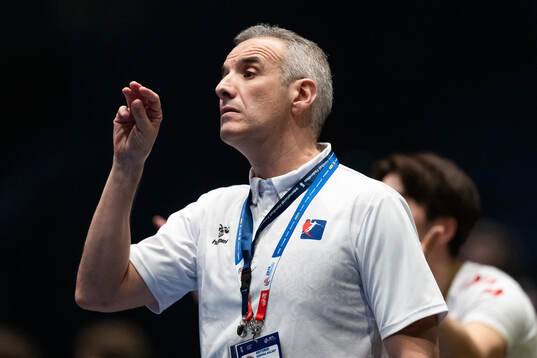 Head coach Antonio Gerona Salaet of Japan