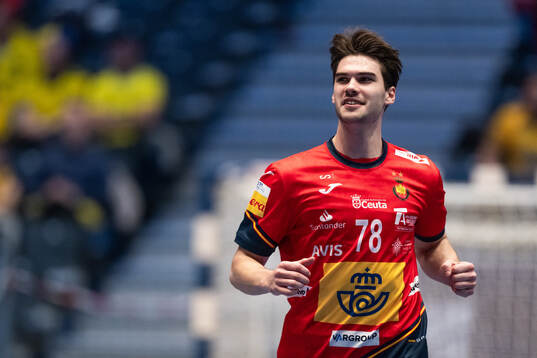 Djordje Cikusa Jelicic of Spain celebrates