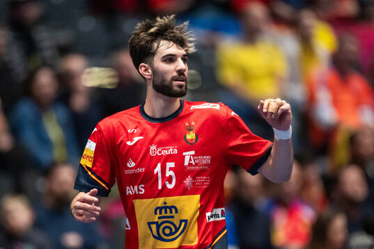 Petar Jelacic Cikusa of Spain celebrates