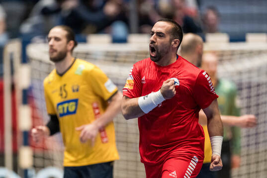 Esteban Salinas of Chile celebrates