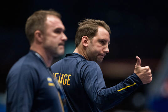 Head coach Michael Apelgren and Assistant coach Patrik