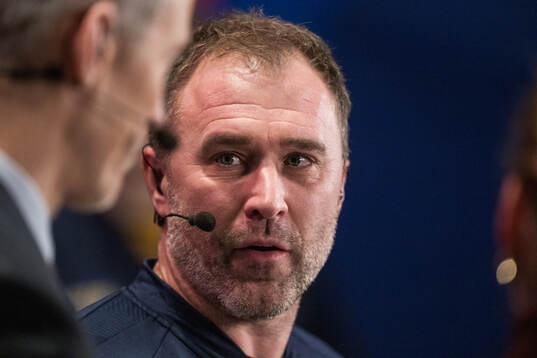 Head coach Michael Apelgren of Sweden