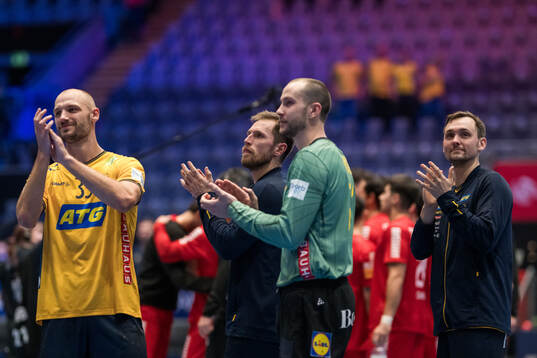 Lukas Sandell , Albin Lagergren , goalkeeper Fabian Norsten