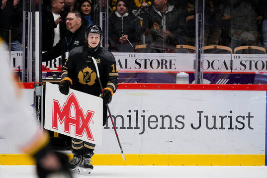 Skellefteås Valter Lindberg jublar