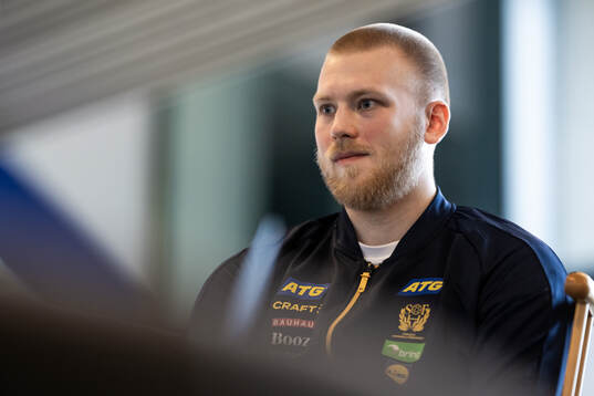 Felix Möller of the Swedish men's national handball team