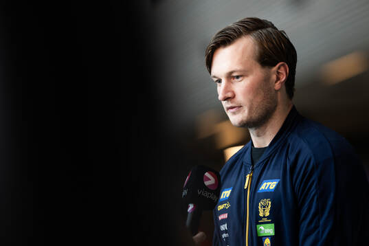 Jonathan Carlsbogård of the Swedish men's national