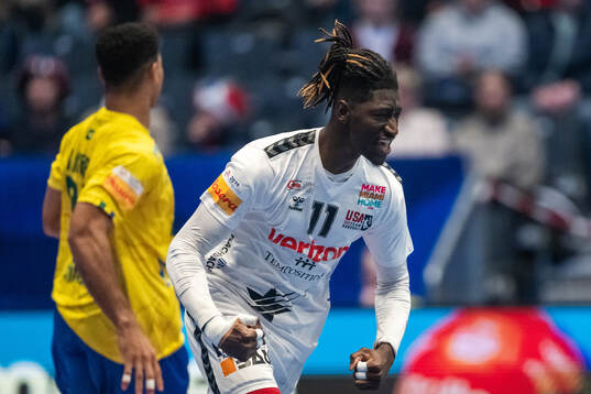 Aboubakar Fofana of USA celebrates