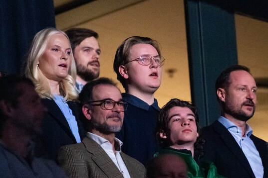 Crown Princess Mette-Marit, Prince Sverre Magnus and Crown