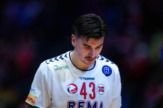 Simen Ulstad Lyse of Norway looks dejected