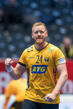 Jim Gottfridsson of Sweden celebrates