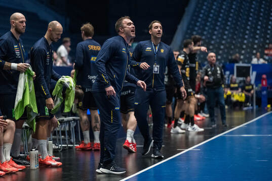 Head coach Michael Apelgren of Sweden