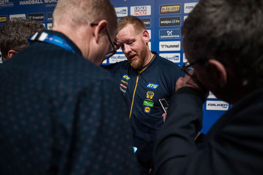 Jim Gottfridsson of Sweden looks dejected