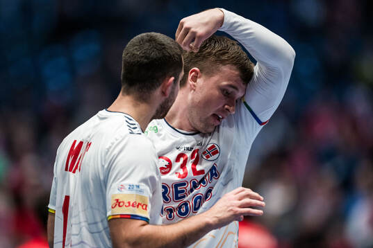Thomas Alfred Solstad of Norway looks dejected