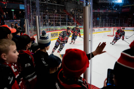 HV71s och Örebros supportar